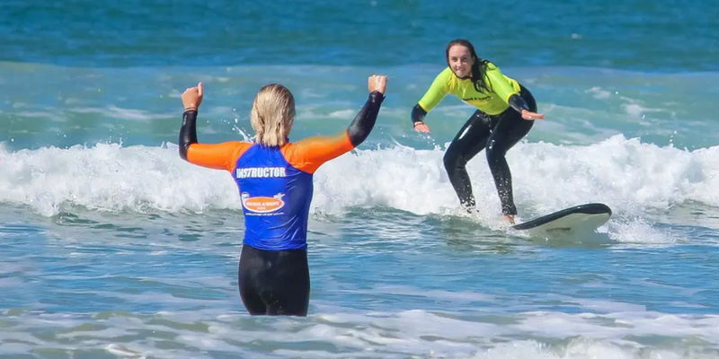 aussiebucketlist.com.au - Surfing Lesson at Ocean Grove - 1