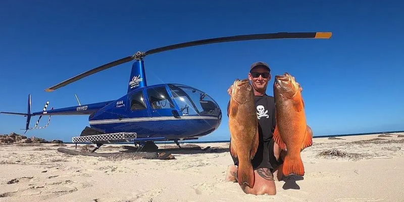 aussiebucketlist.com.au - Spearfishing Helicopter Adventure - 1
