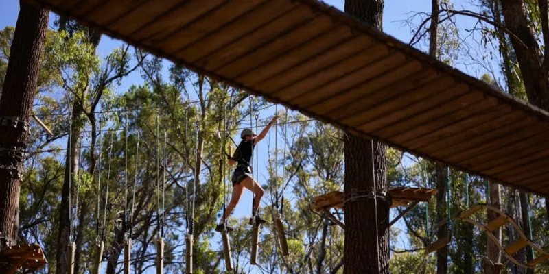 aussiebucketlist.com.au - Busselton Forest Adventures High Ropes Course - 6