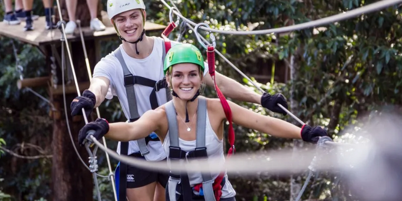 aussiebucketlist.com.au - Sunshine Coast High Ropes and Zipline Adventure - 1