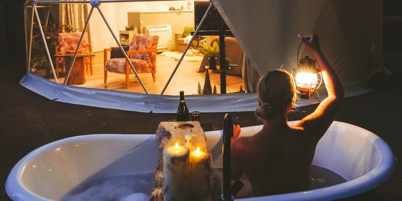 aussiebucketlist.com.au - Gleneagle Estate Geodesic Dome Stay - 2