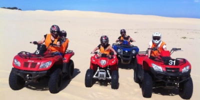 Port Stephens Guided Quad Bike Sand Dunes Tour