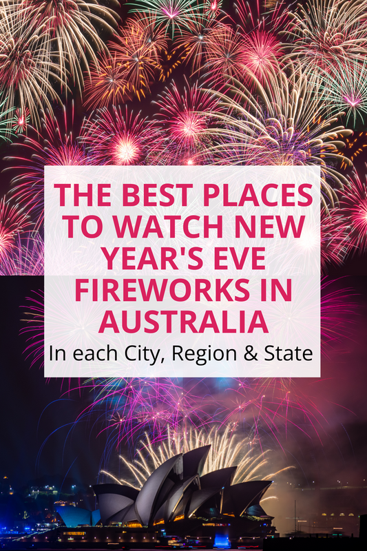The Best Places to Watch New Year's Eve Fireworks in Australia