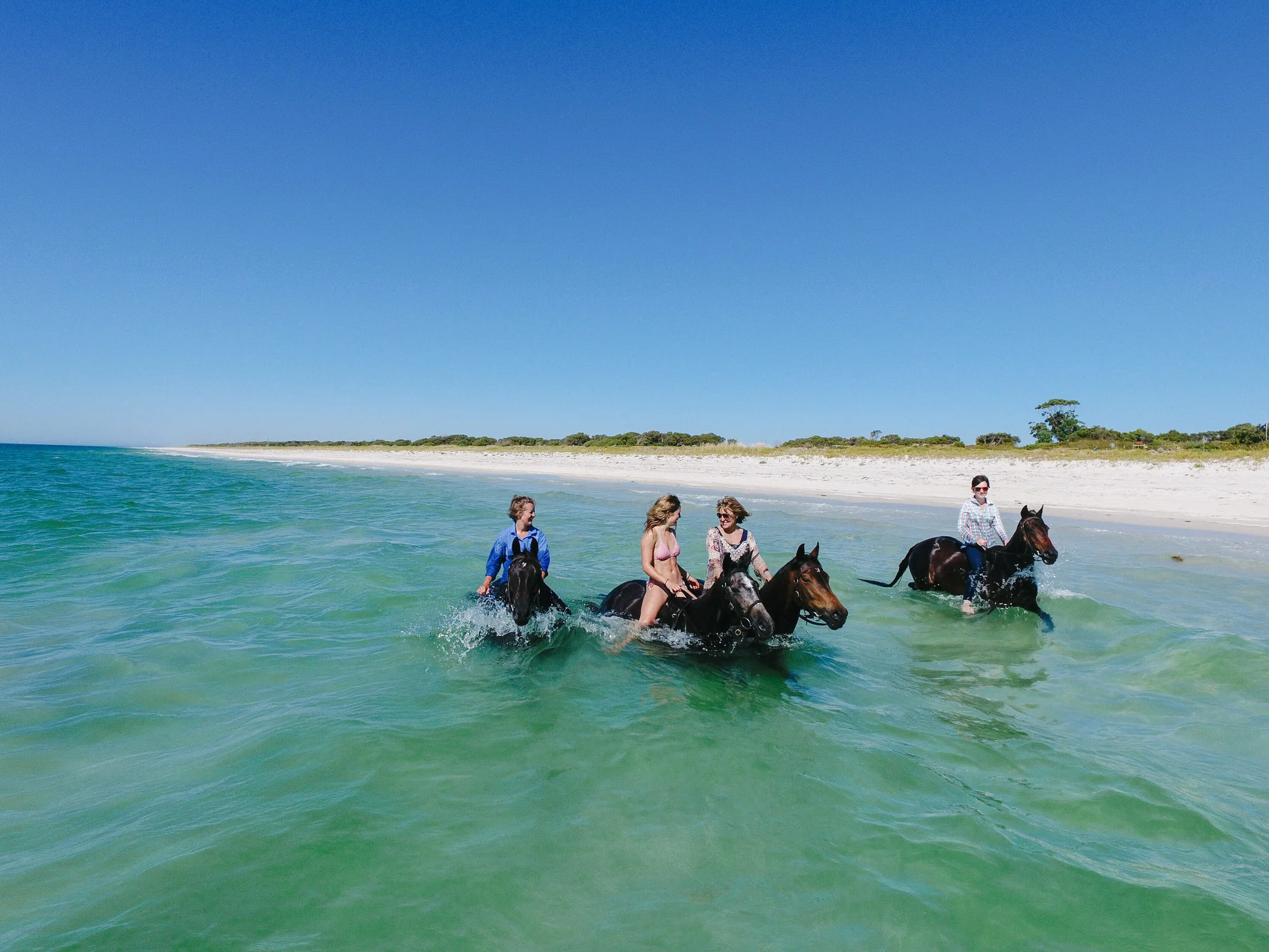 Horse riding on the beach with Globetrotting